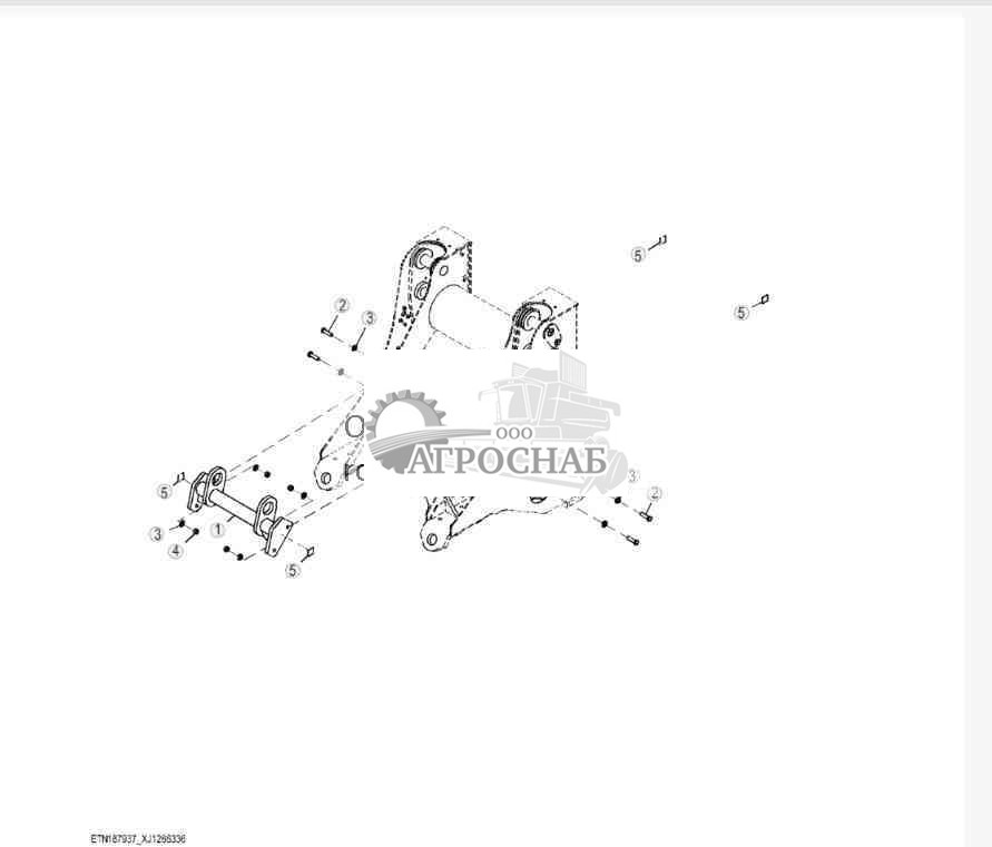 Lift Hook, Tool Carrier Linkage 